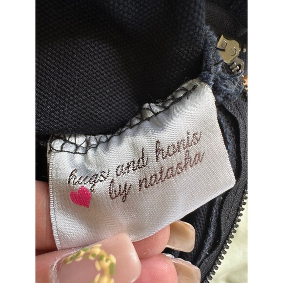 Hugs And Honis Hawaiian Designer Vintage Rare Pop Art Large Canvas Duffle Bag - Picture 7 of 9